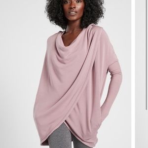 Athleta Purana Wrap Sweatshirt